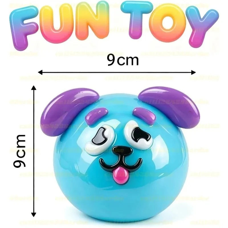 @2026 NEW Smushers Squishy, Curiosities Dog Face Swap Squishy Toy, Soft Moldable Cute Slow Rise Squeeze Toy, Relaxing Sensory