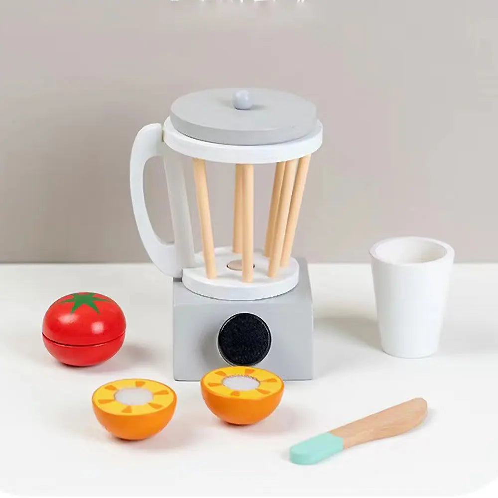 Wooden Kitchen Toys, Pretend Play Role-Playing Games, Realistic Simulation, Gifts for Boys and Girls
