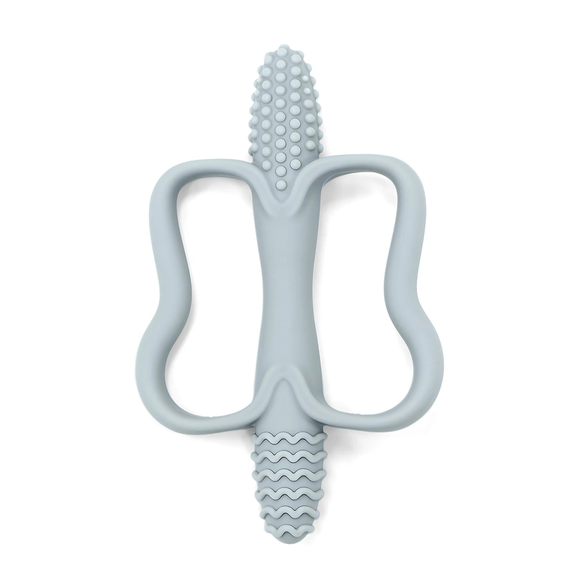 Baby teething toys with easy-grip handles, food-grade silicone teething toys, suitable for babies 0-6 months, 6-12 months