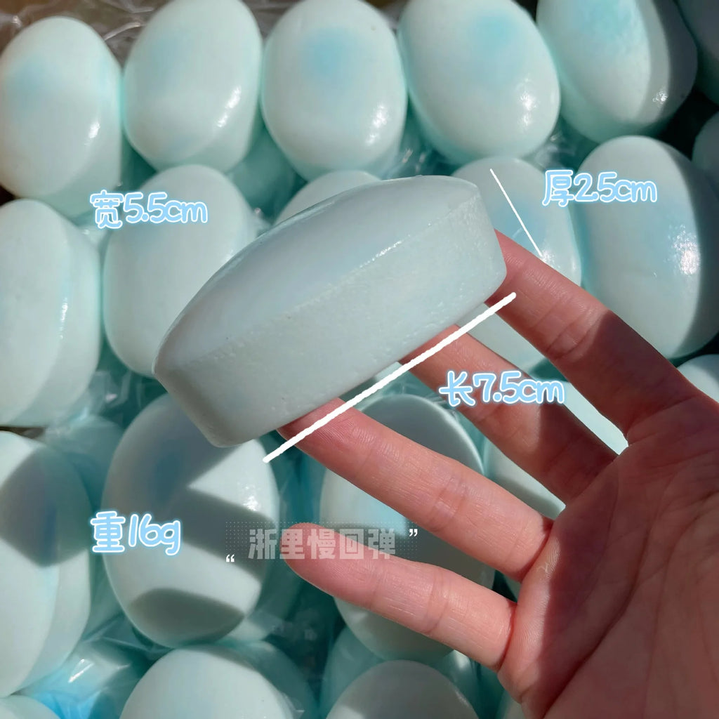 Squishy Cheese Shape Squishy Squeeze Toy Soft Slow Rising Stress Relief Sensory Fidget Toy Portable Anti-Anxiety Toy for Adults