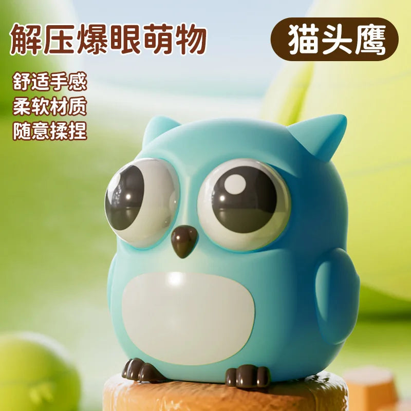 Squishy Pop Eye Toys, Stress Relief Sensory Fidget Toys for Anxiety, Squeeze Pops Bubble Popping Game Gifts for Kids and Adults