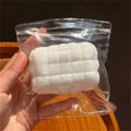 Super Soft Soap Squishy White Pink Blue Simulated Soap Stress Relief Squeeze Fidget Toy Moldable Slow Rebound Adults Party Gifts