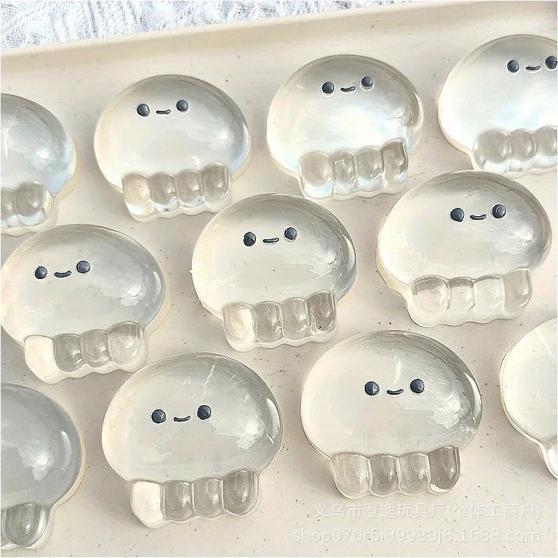 Taba Squishy Jellyfish Fidget Toy Anxiety Relief Relaxation Squishy Desk Accessory Squishies Fidget Sensory Toys Gift
