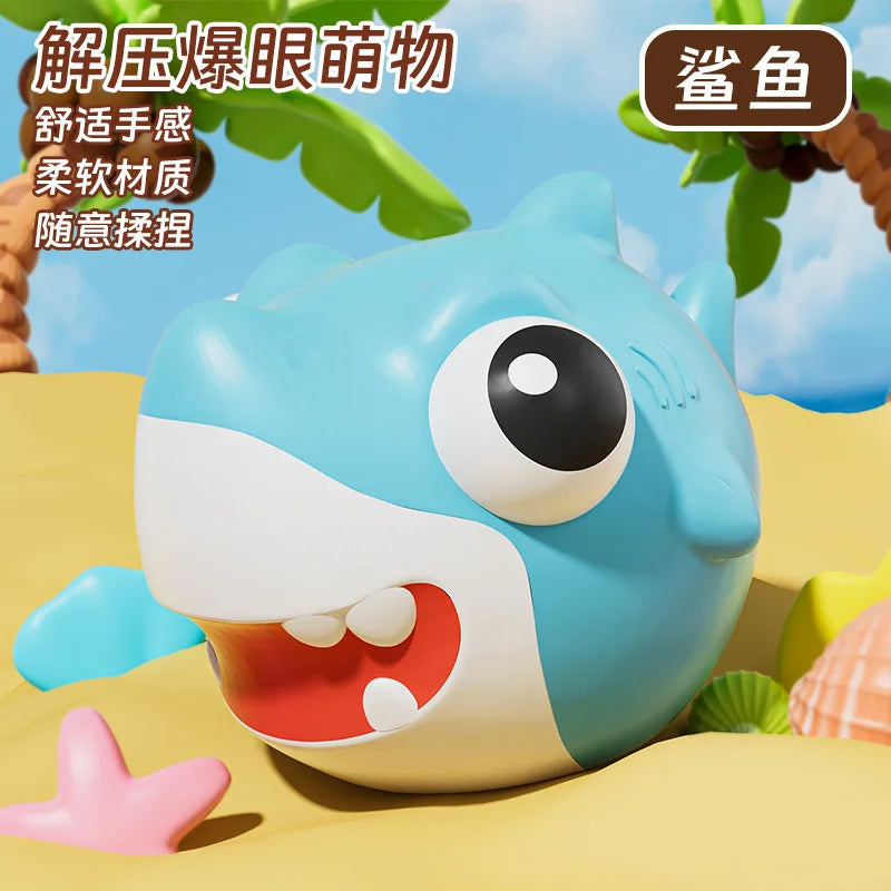 Squishy Pop Eye Toys, Stress Relief Sensory Fidget Toys for Anxiety, Squeeze Pops Bubble Popping Game Gifts for Kids and Adults