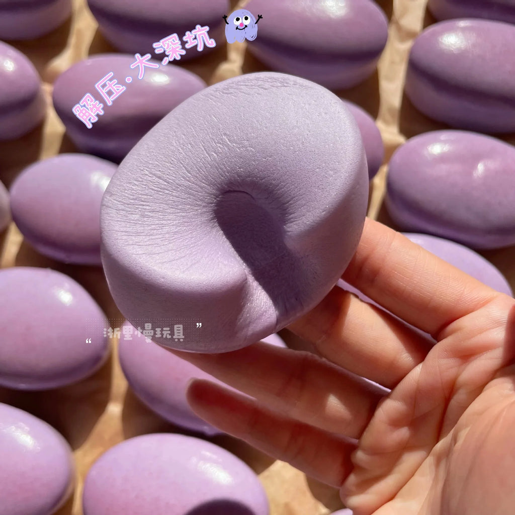 Squishy Cheese Shape Squishy Squeeze Toy Soft Slow Rising Stress Relief Sensory Fidget Toy Portable Anti-Anxiety Toy for Adults