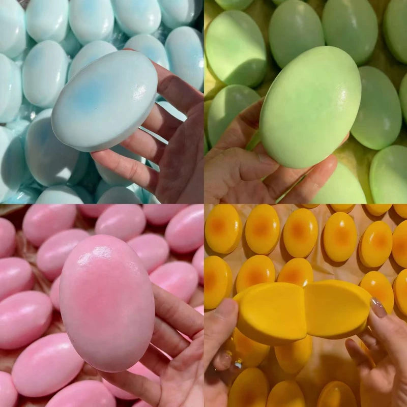 Squishy Cheese Shape Squishy Squeeze Toy Soft Slow Rising Stress Relief Sensory Fidget Toy Portable Anti-Anxiety for Adults