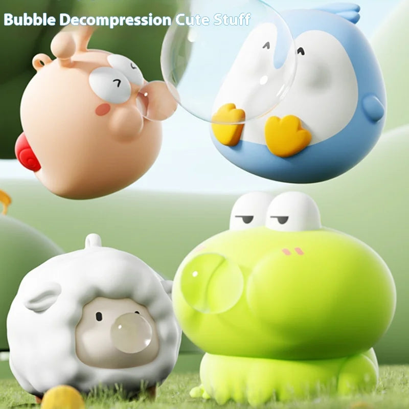 Squishy Pop Eye Toys, Stress Relief Sensory Fidget Toys for Anxiety, Squeeze Pops Bubble Popping Game Gifts for Kids and Adults