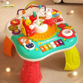 Kids Multifunctional Early Education Game Table Electric Train Baby Montessori Learning Busy Board Sensory Toys for Toddler Gift