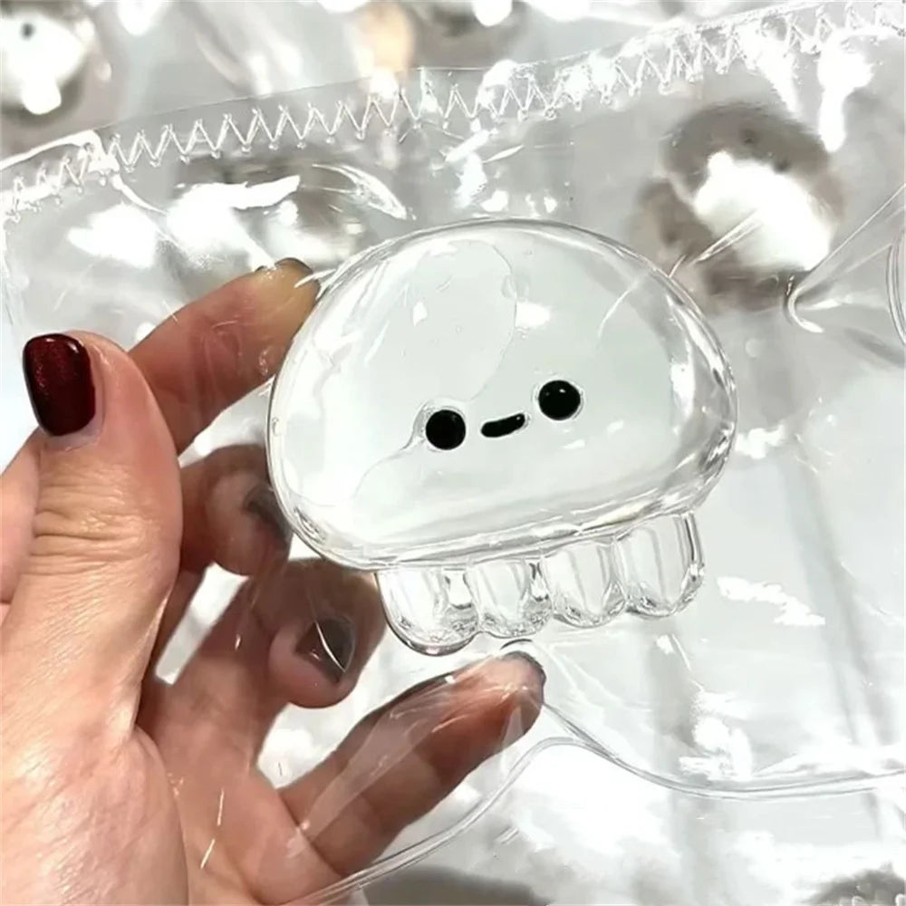 Taba Squishy Jellyfish Kawaii Stress Relieving Sensory Fidget Toys for Anxiety&Relaxation Desk Accessory