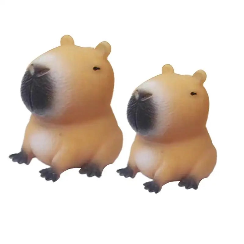 Squishys Capybara,Soft Pinch Toy,Squeeze Toys,Fidgets,Silicone Stress Relief Toy Sensory Toys Antiestres,Children's Gift