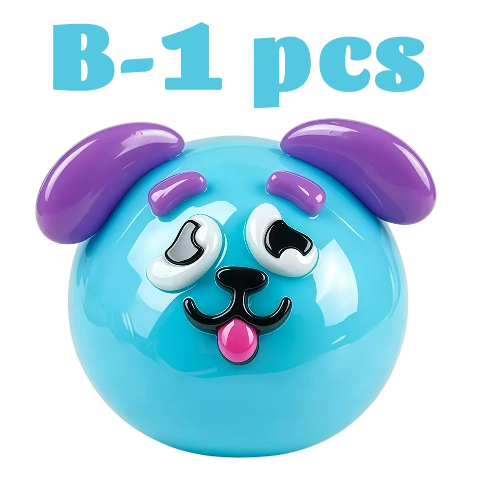 Popular Smushers Squishy, Curiosities Dog Face Swap Squishy Toy, Soft Moldable Cute Slow Rise Squeeze Toy, Relaxing Sensory