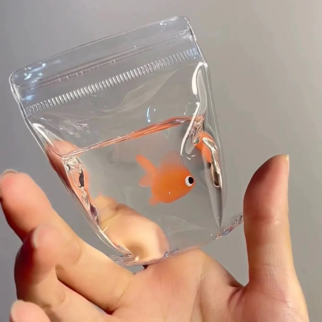 Cute Goldfish Squishy Squeeze Toy Soft Sticky Pinch Toy Slow Rising Stress Relief Antistress Toy for Kids and Adults