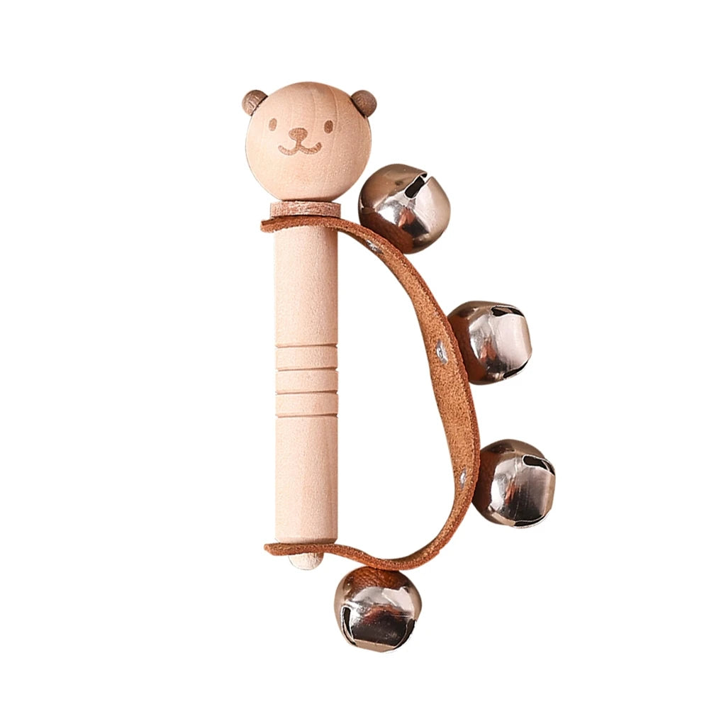 Children's Montessori Toys Baby Sensory Sound Stimulation Toy Baby's Musical Instrument Wooden Cartoon Animal Xylophone Toy Gift