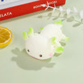 Cute Axolotl Squishy Toy Squeeze Stress Relief Kawaii Salamander Sensory Fidget Toy Soft Animal Squishies Gift for Kids Adults