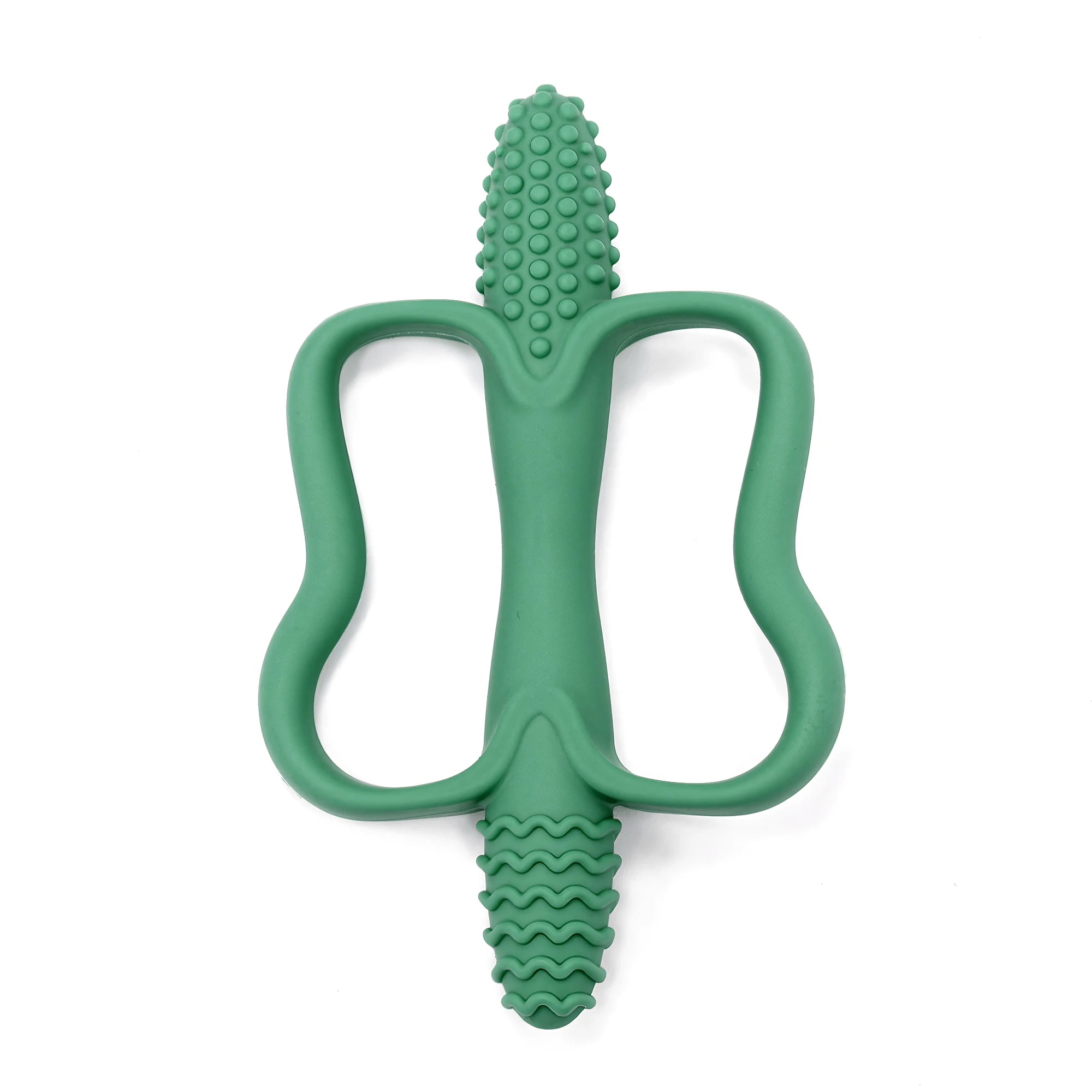 Baby teething toys with easy-grip handles, food-grade silicone teething toys, suitable for babies 0-6 months, 6-12 months