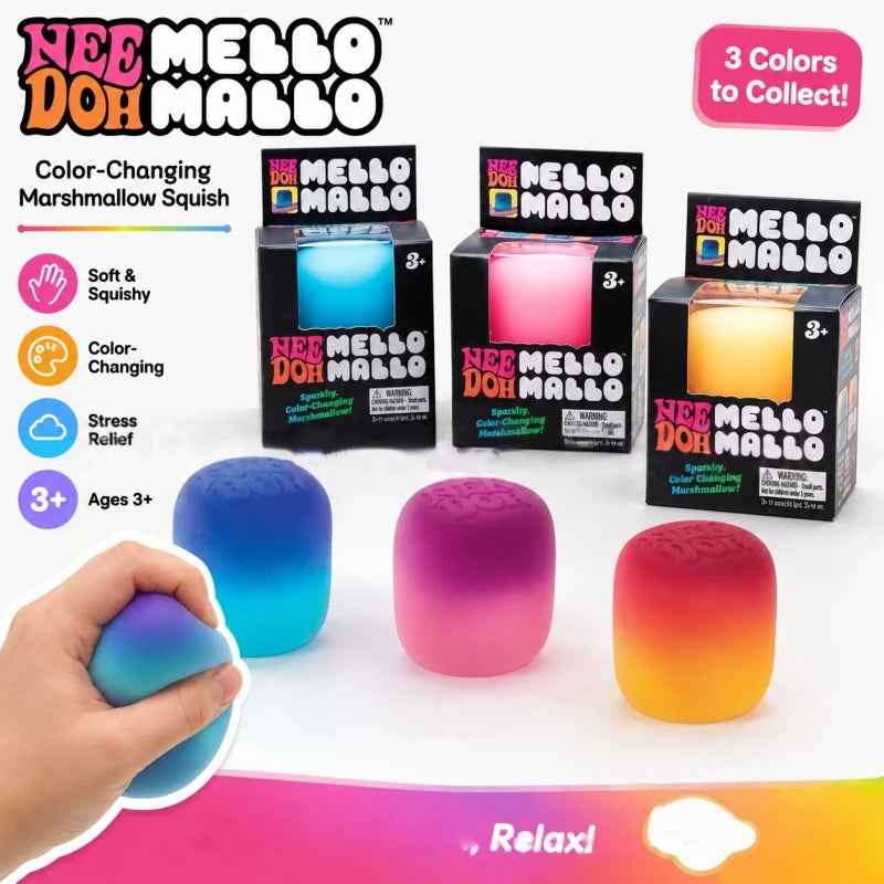 Squishy Squeeze Balls for Adults, Sensory Finger Fidget Toy, Stress Relief & Venting Gift