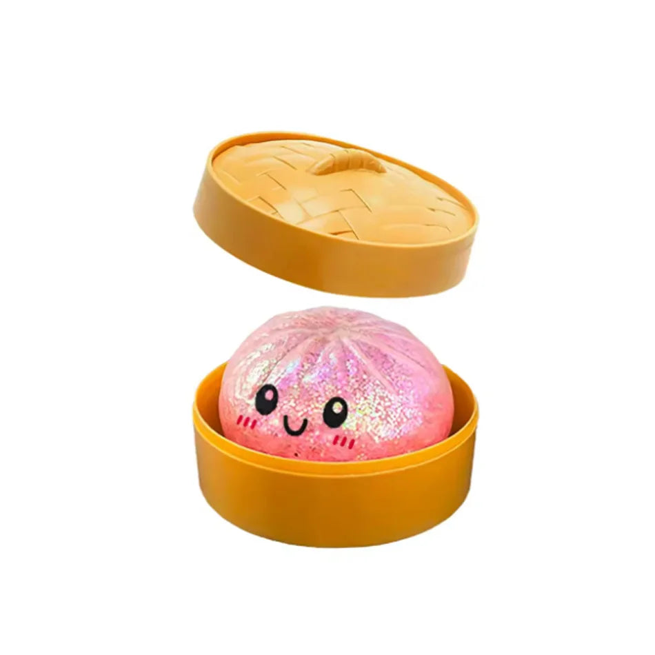 Squishy Toys Collection, Slow Rising Soft Squeeze Fidget Sensory Toys, Simulation Food Series Including Dumpling Squishy, Butter