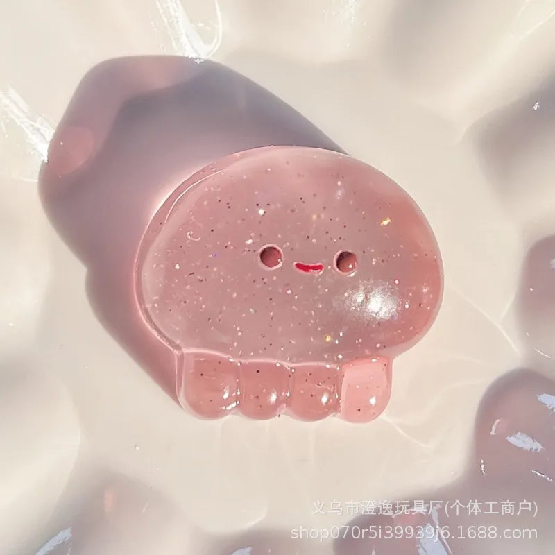 Taba Squishy Jellyfish Fidget Toy Anxiety Relief Relaxation Squishy Desk Accessory Squishies Fidget Sensory Toys Gift