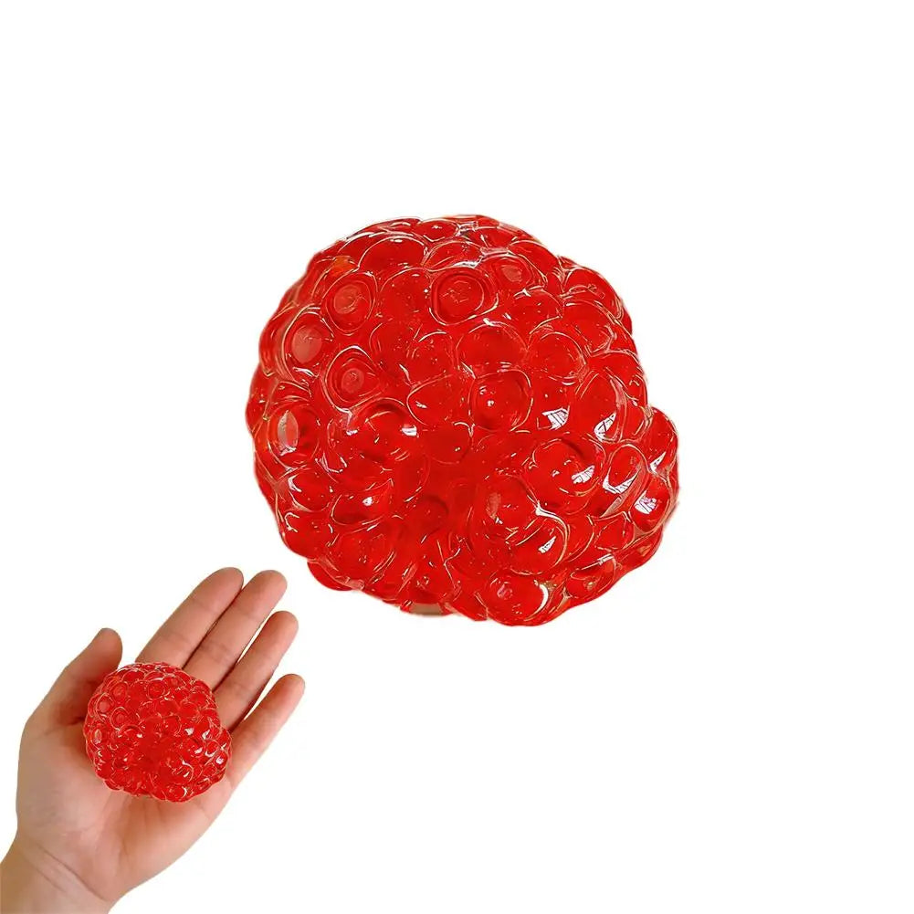 Squishy Balls Ice Beads Stress Relief Toy Super Soft Mochi Fidget Toy with Slow Rebound Texture for Kid Adult Anxiety Relaxation