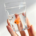 Cute Goldfish Squishy Squeeze Toy Soft Sticky Pinch Toy Slow Rising Stress Relief Antistress Toy for Kids and Adults